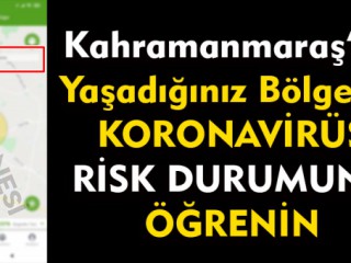 Bu Uygulamayla Yaşadığın Bölgedeki Koronavirüs Riskini Öğren