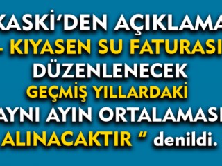Kaski'den Açıklama !