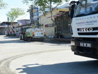 SANAYİ SİTESİNE ÖZEL DEZENFEKTE ÇALIŞMASI