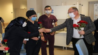 Başkan Bilgin Hemşireleri Unutmadı