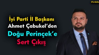 Başkan Çabukel'den Perinçek'e Sert Çıkış !