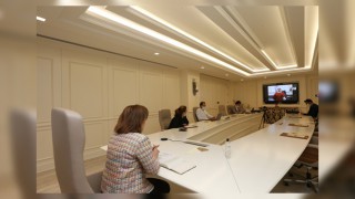 Başkan Şahin Telekonferansla Personelle Bayramlaştı