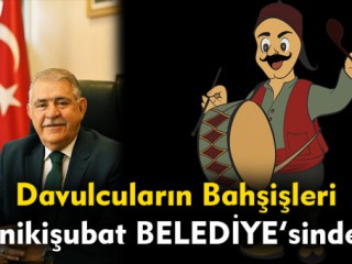 Davulcuların Ramazan Harçlığı Onikişubat Belediyesinden