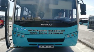 Kahramanmaraş'ta Özel Halk Otobüsü esnafına gelir desteği