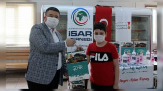 Suriyeli Ailelere Temizlik Seti Dağıtıldı
