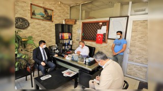 Başkan Fadıloğlu Muhtarları Ziyaret Etti