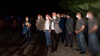 Başkan Güngör Anında Yangın Yerinde