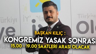 İyi Parti Onikişubat İlçe Kongresi Yapılacak