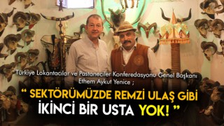 Sektörümüzde Remzi Ulaş Gibi İkinci Bir Usta Yok !
