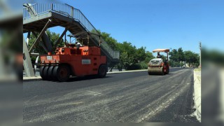 Servis Yolu Asfaltlandı