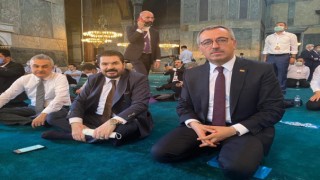 Ayasofya Camii’nde ilk Cuma Namazı