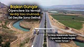 Başkan Güngör'ün Söz Verdiği Üst Geçitte Son Aşamaya Gelindi