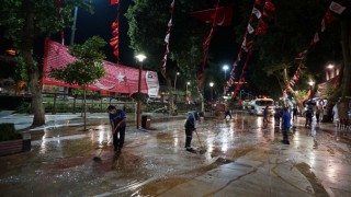 Demokrasi Meydanı 15 Temmuz Etkinlikleri Öncesi Temizlendi