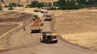 Kahramanmaraş Biçim Yolunda Çalışma