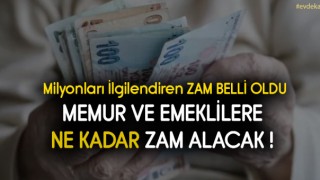Memur ve Emekliler Ne kadar Zam Alacak ? Memur ve emeklilerin temmuz zammı belli oldu..