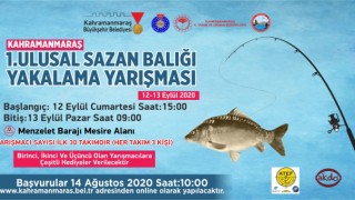 Kahramanmaraş'ta Sazan Balığı Avlama Yarışması