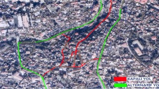 Kahramanmaraş Bahtiyar Yokuşu’nda Çalışma Var