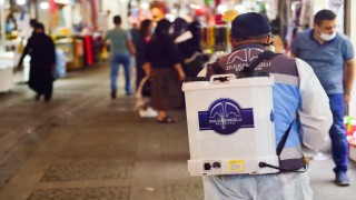 Kahramanmaraş'ta Tarihi Çarşılar Dezenfekte Edildi