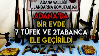 Adana Pozantı İlçesinde Bir Eve Operasyon Düzenlendi