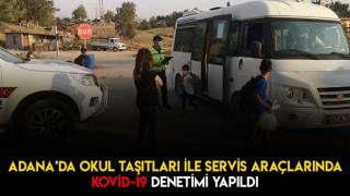 Adana'da İl Jandarma Komutanlığı Trafik Ekipleri Denetime Çıktı