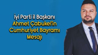 Başkan Çabukel'in Cumhuriyet Bayramı Mesajı