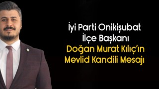 Başkan Kılıç'ın Mevlid Kandili Mesajı