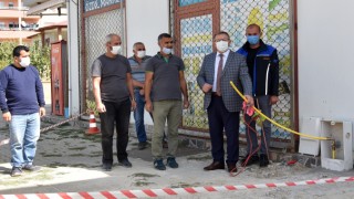 Göksun'da Bir Mahalleye Daha Doğalgaz Verildi
