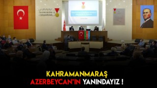 Kahramanmaraş Büyükşehir'den Azerbeycan'a Destek