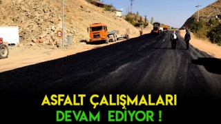 Kahramanmaraş'ın Çağlayancerit İlçesinde Yol Çalışması