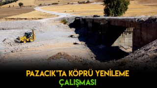 Kahramanmaraş'ın Pazarcık İlçesinde Köprü Yenilemesi