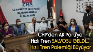 Kahramanmaraş'ta Chp ve Ak Parti Arasında Hızlı Tren Polemiği Büyüyor Chp'den Yanıt Var