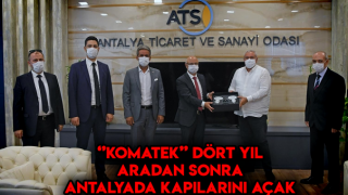 KOMATEK Fuarı Antalya'da Düzenlenicek