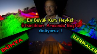 Kumdan Yapılan Keops Pramidi Guinnesse Aday Oldu