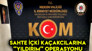 Mersin'de 'Yıldırım' Operasyonu Düzenlendi