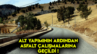 Şahinkayası Mahallesinde Asfalt Çalışmaları Başladı