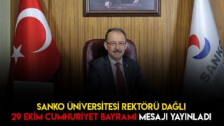SANKO Üniversitesinden Cumhuriyet Bayramı Mesajı