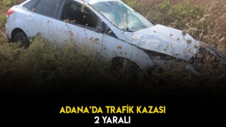 Sarıçam İlçesinde Trafik Kazası Meydana Geldi