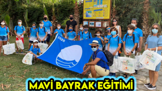 Yelken Öğrencilerine Mavi Bayrak Eğitimi