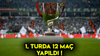 Ziraat Türkiye Kupası 1. Tur Maçları Tamamlandı