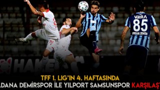 Adana Demirspor Yılport Samsunspor Karşılaştı