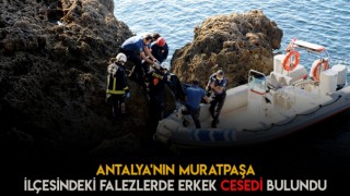 Antalya Falezlerde Kayalıklar Arasında Cesed Bulundu