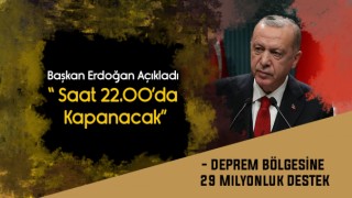 Başkan Erdoğan Açıkladı - Yeni Kısıtlamalar Geldi