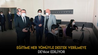 Göksun Belediyesi Eğitime Destek Vermeye Devam Ediyor