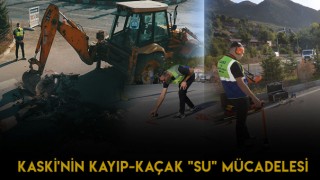 Kahramanmaraş KASKİ Kurumu Kaçak Su İle Mücadele Başlattı