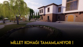 Millet Konağı Ve Meydanı Çalışmaları Sürüyor