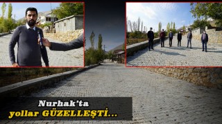 Nurhak'ta Yol Çalışmaları