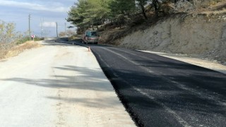Bertiz Sarıçukur Grup Yolu Asfaltlanıyor