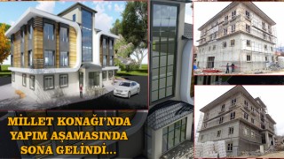 Kahramanmaraş Andırın Millet Konağı Tamamlanmak Üzere