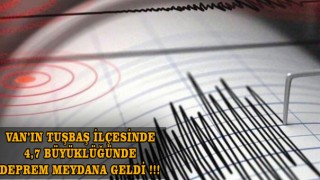 Van’da Gece Yarısı Deprem Meydana Geldi