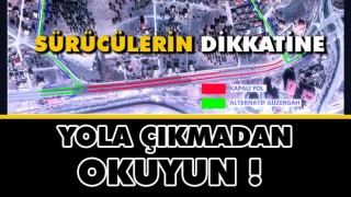 Kahramanmaraş Büyükşehir Belediyesi Uyardı O Yol Kapalı